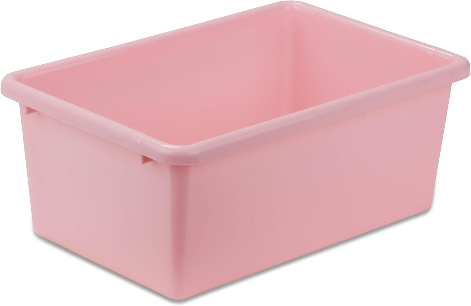 image:imageHoneyCanDo PRTSRT1602SMRED Plastic Storage Bin Small RedDark Pink