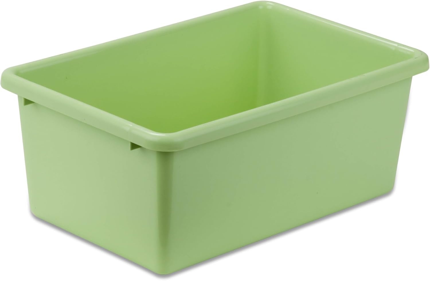 image:imageHoneyCanDo PRTSRT1602SMRED Plastic Storage Bin Small RedLight Green