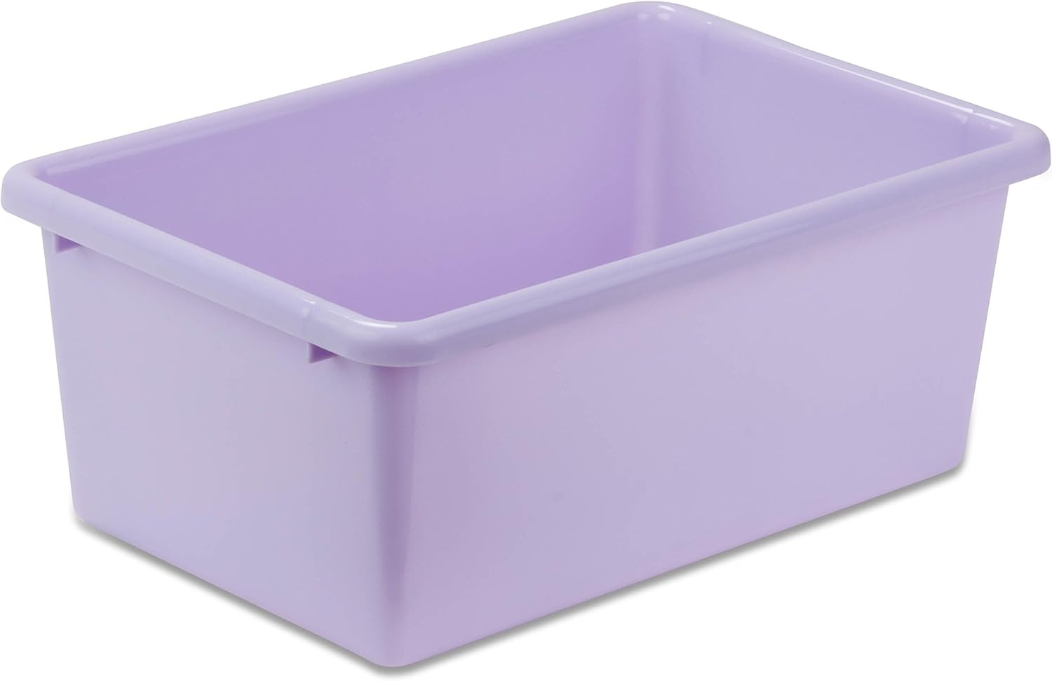 image:imageHoneyCanDo PRTSRT1602SMRED Plastic Storage Bin Small RedPurple
