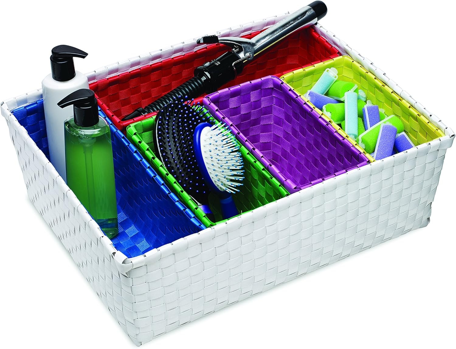 image:imageHoneyCanDo SFT06719 6Piece Nested Basket Set Primary MultiColor