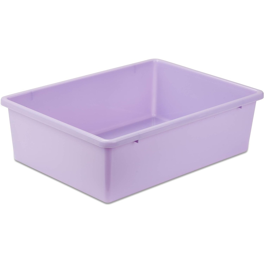 image:imageHoneyCanDo PRTSRT1602SMRED Plastic Storage Bin Small RedPurple