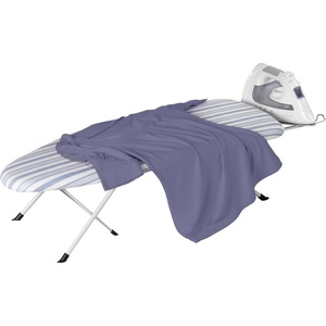 image:imageHoneyCanDo Folding Tabletop Ironing Board with Iron Rest Blue 32 L x 12 W Steel FrameBlue
