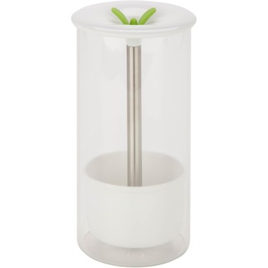 image:imageHoneyCanDo Glass Herb Preserver ClearWhite medium