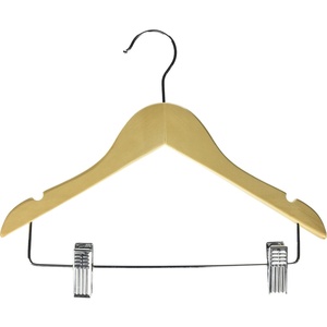 image:imageHoneyCanDo HNGT01225 Kids Basic Hanger with Clips 10 Pack
