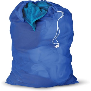 image:imageHoneyCanDo LBG01643 Mesh Laundry Bag with Drawstring Pink 25Inches L x 36Inches HBlue