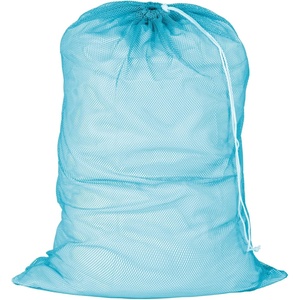 image:imageHoneyCanDo LBG01643 Mesh Laundry Bag with Drawstring Pink 25Inches L x 36Inches HOcean Blue