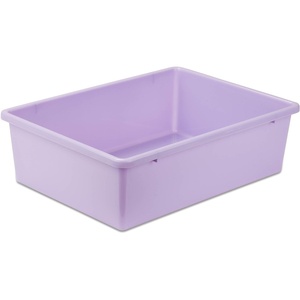 image:imageHoneyCanDo PRTSRT1602SMRED Plastic Storage Bin Small RedPurple