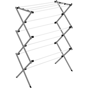 image:imageHoneyCanDo Collapsible Clothes Drying Rack  Durable SpaceSaving Laundry amp Towel Rack Sturdy Clothing Rack for Hanging Clothes Indoors amp Outdoors Steel29 W