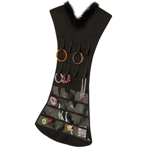image:imageHoneyCanDo SFT03618 Dress Jewelry Organizer BlackBlack