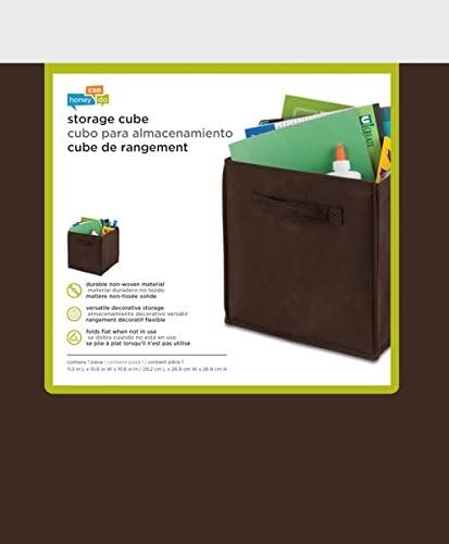 image:imageHoneyCanDo SFT01762 Kids Storage Bins Soft and Foldable Organizers PinkChocolate