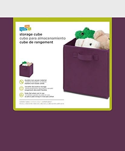 image:imageHoneyCanDo SFT01762 Kids Storage Bins Soft and Foldable Organizers PinkPurple