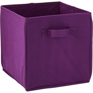 image:imageHoneyCanDo SFT01762 Kids Storage Bins Soft and Foldable Organizers PinkPurple