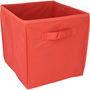 image:imageHoneyCanDo SFT01762 Kids Storage Bins Soft and Foldable Organizers PinkRed